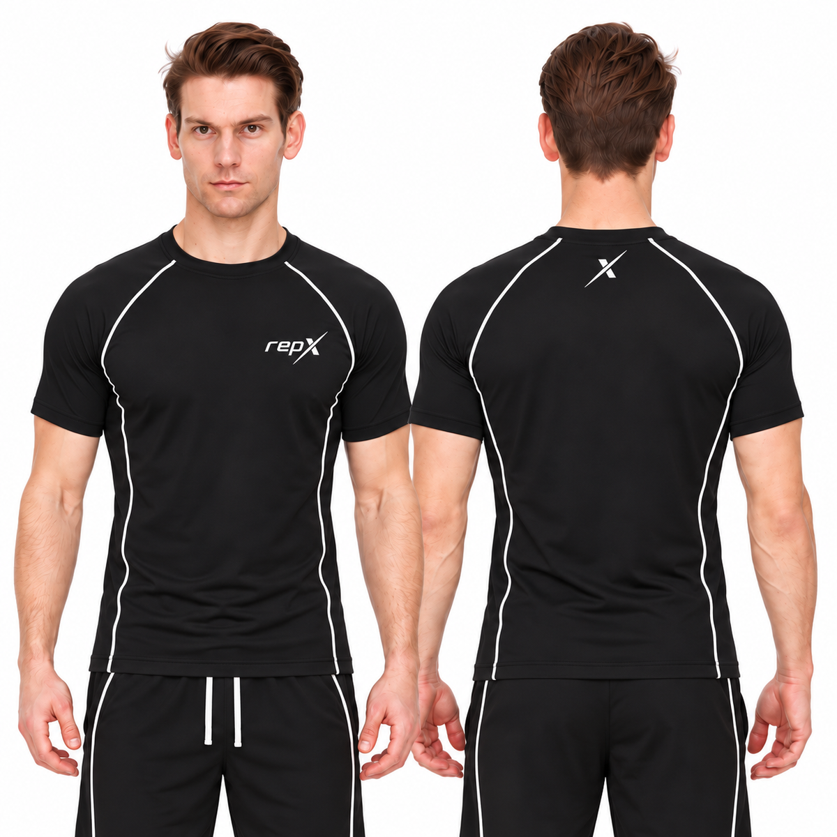 Repx Casual Performance Tee - Black