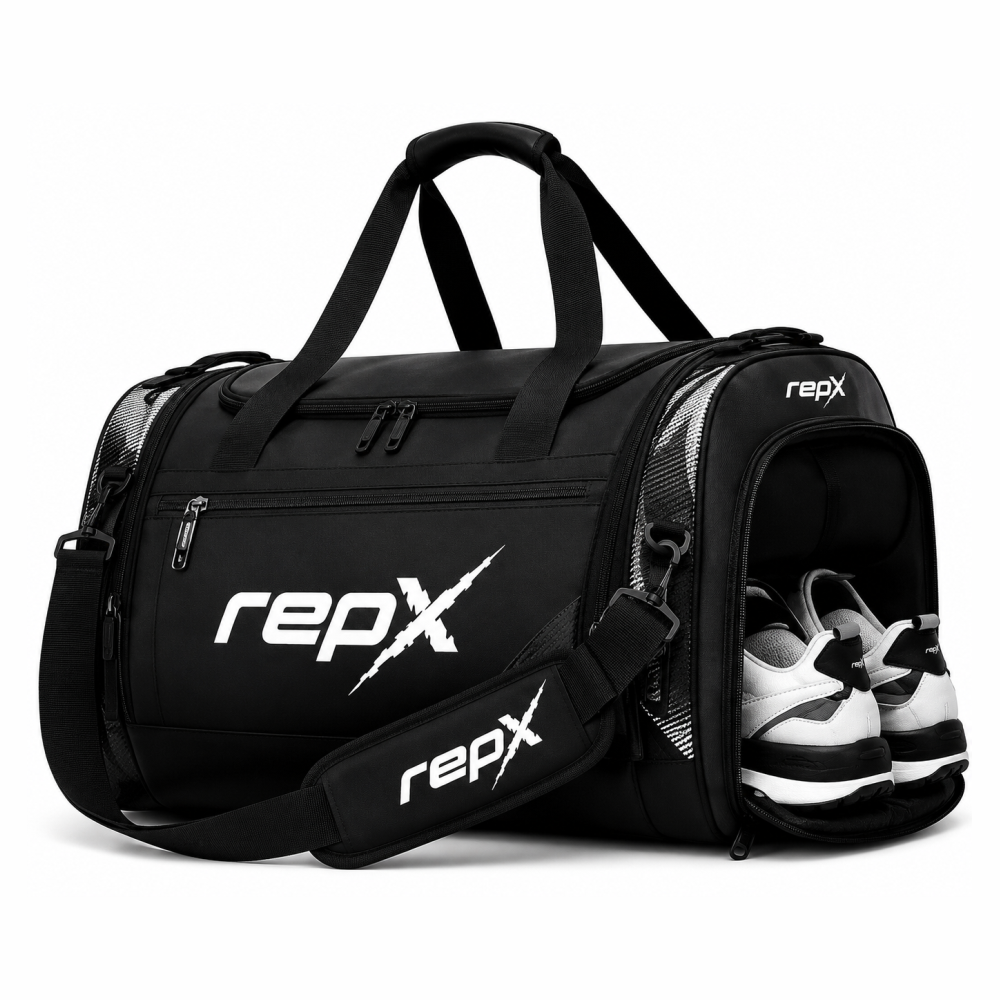 RepX Gym Duffel Bag with Dedicated Shoe Compartment