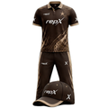 RepX Beige Brown Cricket Kit | Custom Cricket Team Uniform | Premium Cricket Jersey & Trousers