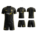 Black Football Jersey Kit Premium Custom Soccer Uniform Set ( HOME KIT )