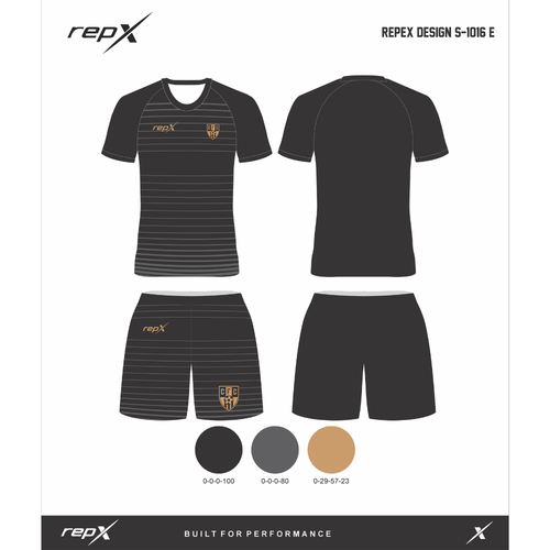 Premium Custom Soccer Jersey & Shorts Football Kit repX - DESIGN 6