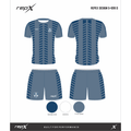 Premium Custom Soccer Jersey & Shorts Football Kit repX - DESIGN 8