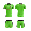 RepX Bright Green Football Jersey Kit | Custom Soccer Team Uniform Set ( AWAY KIT )