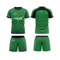 RepX Bright Green Football Jersey Kit | Custom Soccer Team Uniform Set ( AWAY KIT )
