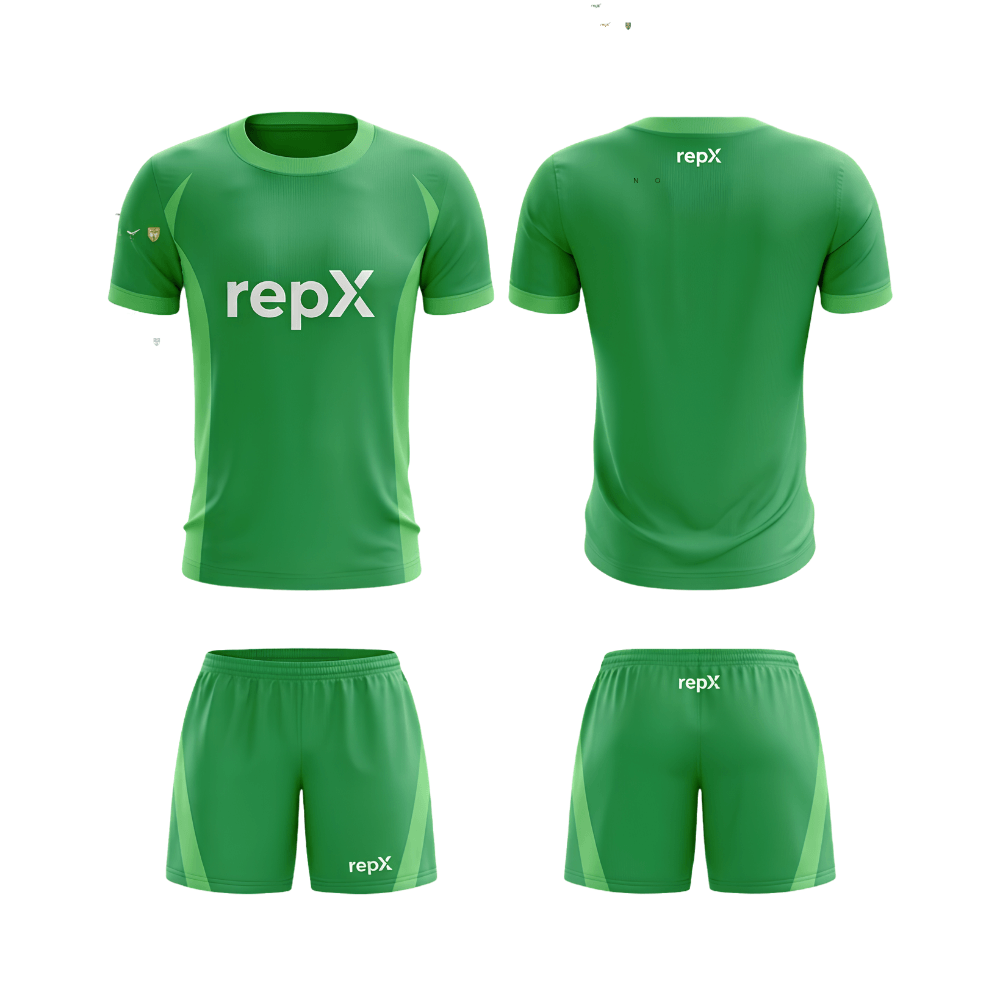 Bright Green Football Jersey Kit | Custom Soccer Team Uniform Set ( AWAY KIT )