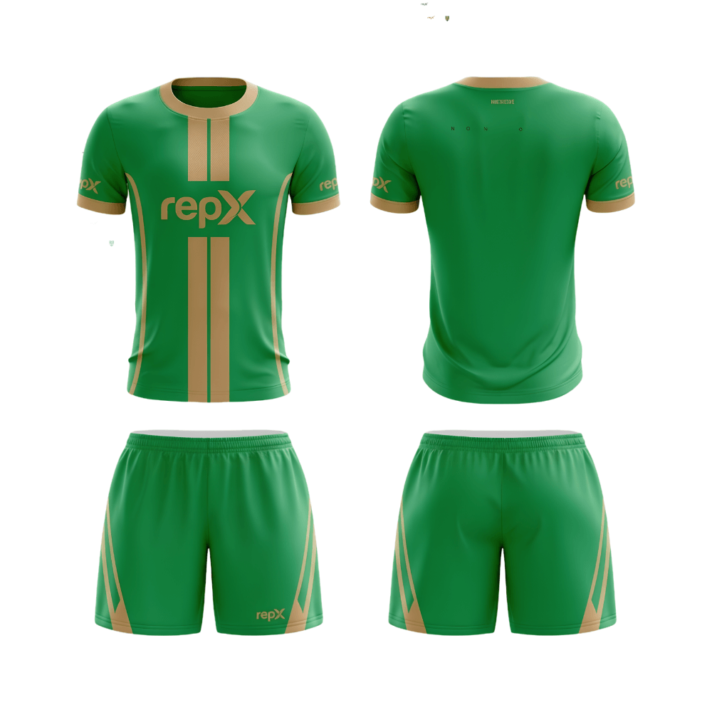 Bright Green Football Jersey Kit | Premium Custom Soccer Uniform Set ( AWAY KIT )