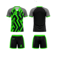 RepX Bright Green Football Jersey Kit | Custom Soccer Team Uniform Set ( AWAY KIT )