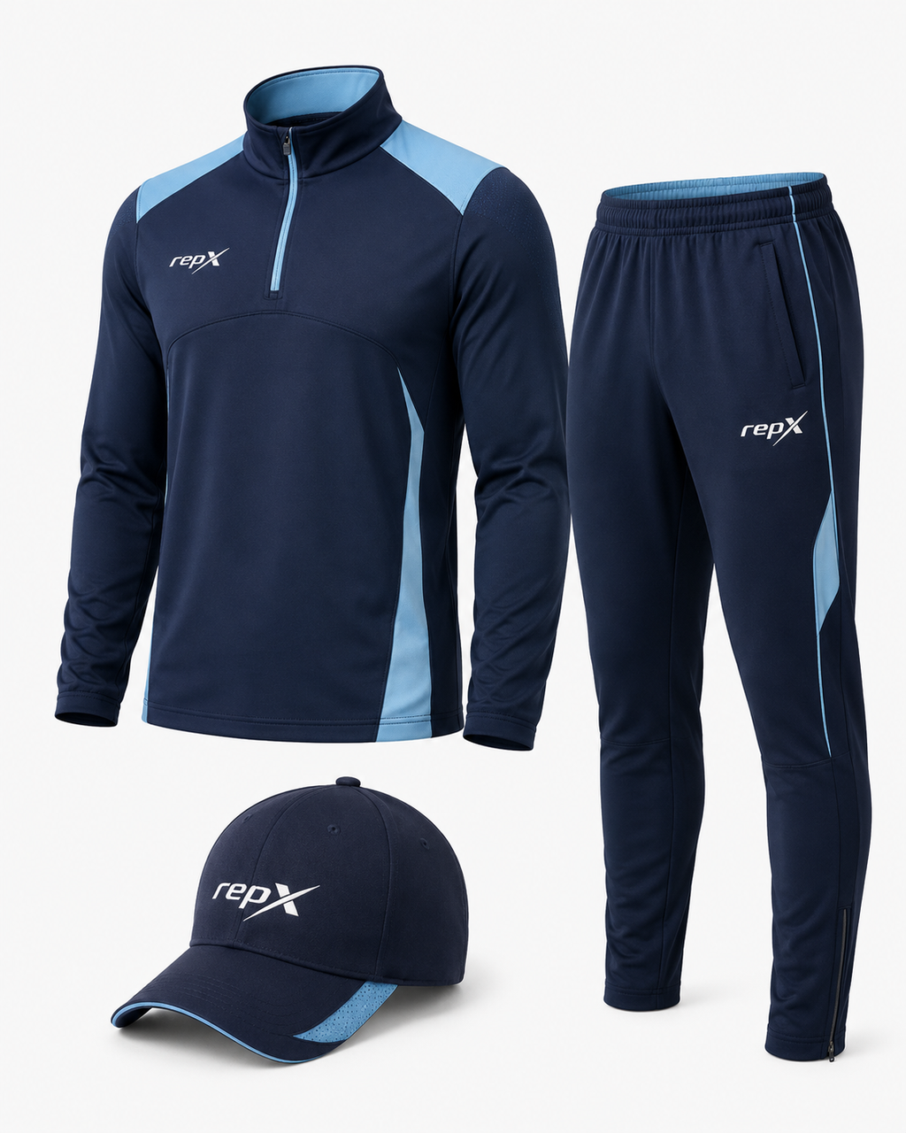 Team Training Set – Top, Bottoms & Matching Cap | Personalised Clubwear