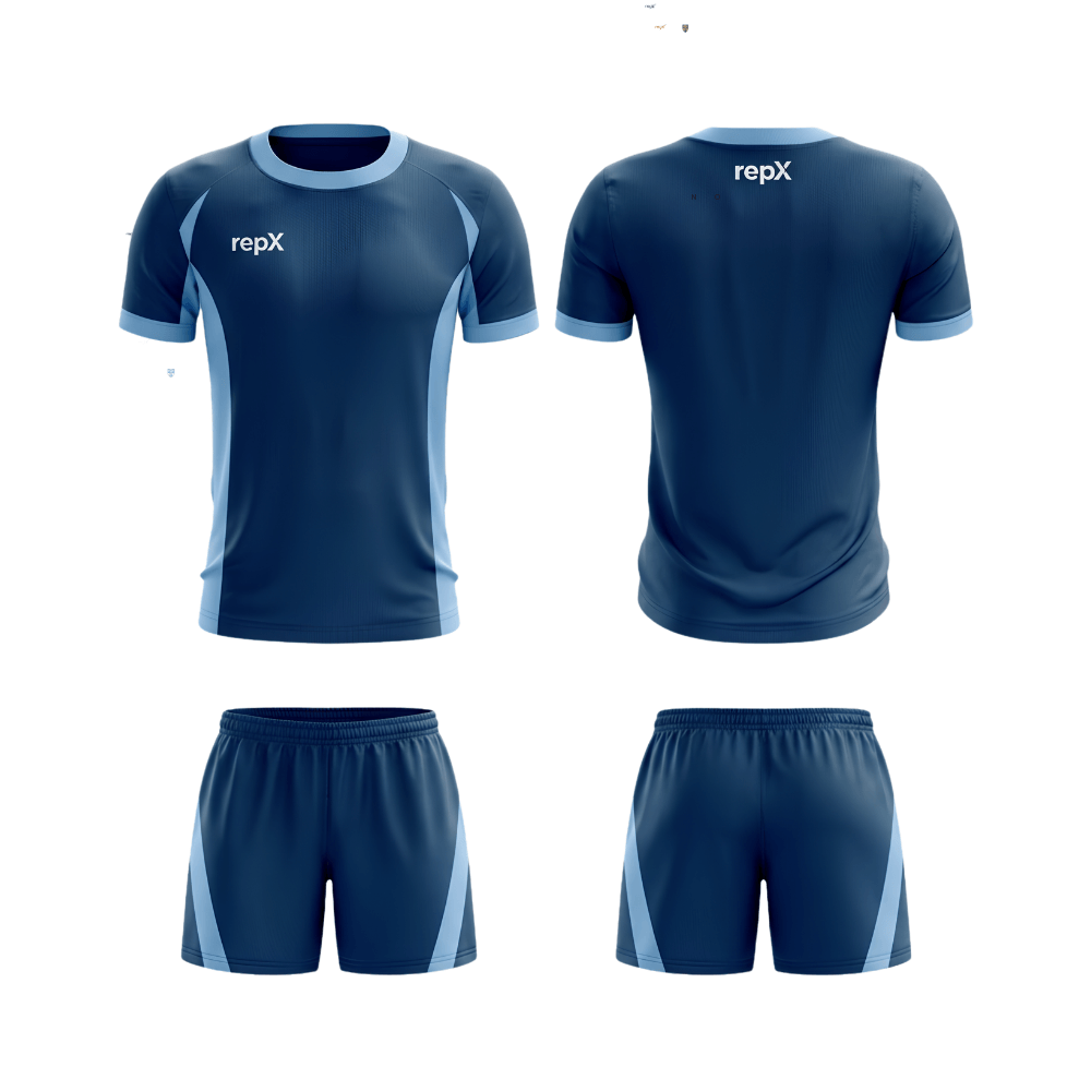Dark Blue Football Jersey Kit | Custom Soccer Team Uniform Set ( HOME KIT )