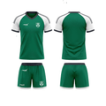 RepX Emerald Green Football Jersey Kit | Custom Soccer Team Uniform Set ( AWAY KIT )