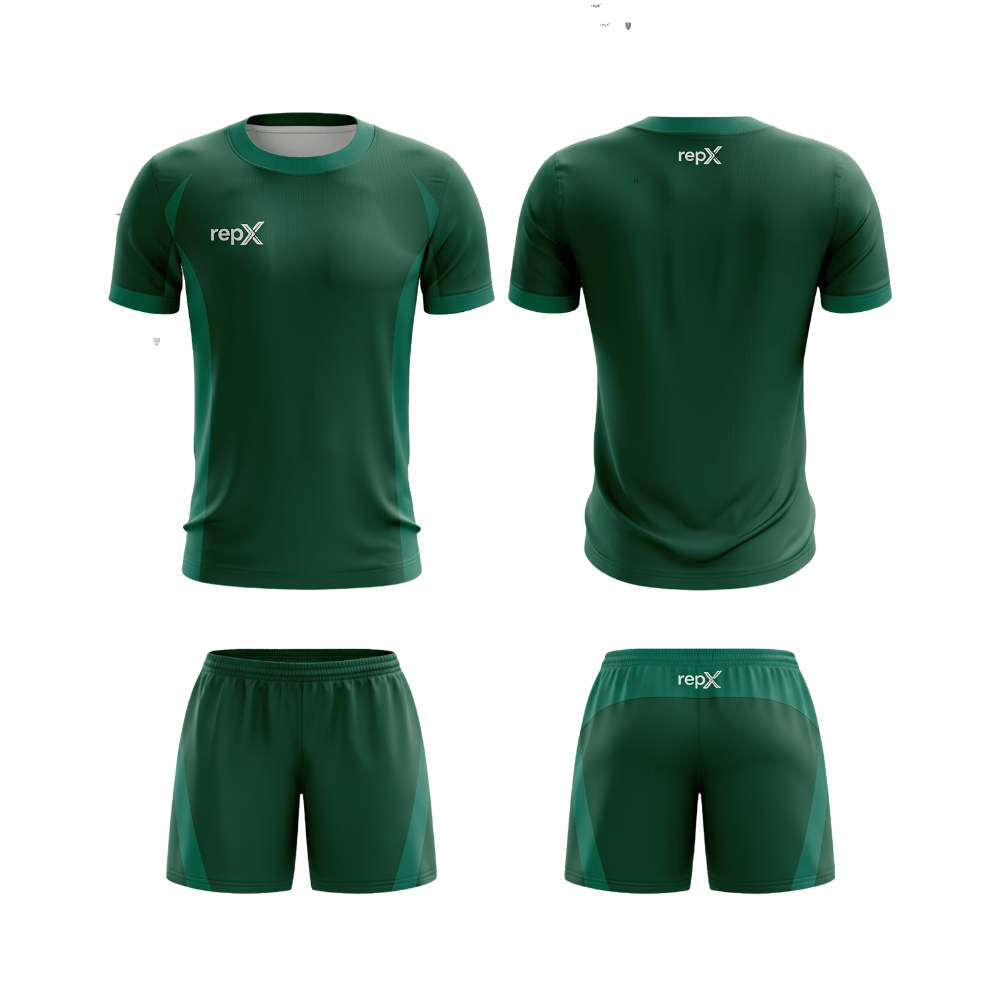 Emerald Green Football Jersey Kit | Custom Soccer Team Uniform Set ( AWAY KIT )