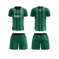 RepX Emerald Green Football Jersey Kit | Custom Soccer Team Uniform Set ( AWAY KIT )