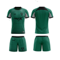 RepX Emerald Green Football Jersey Kit | Custom Soccer Team Uniform Set ( AWAY KIT )