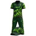 RepX Forest Neon Green Cricket Kit | Custom Cricket Team Uniform | Premium Cricket Jersey & Trousers