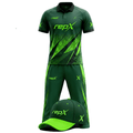 RepX Forest Neon Green Cricket Kit | Custom Cricket Team Uniform | Premium Cricket Jersey & Trousers
