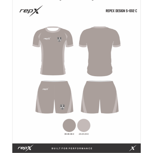 Premium Custom Soccer Jersey & Shorts Football Kit repX - DESIGN 3