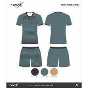Premium Custom Soccer Jersey & Shorts Football Kit repX - DESIGN 6