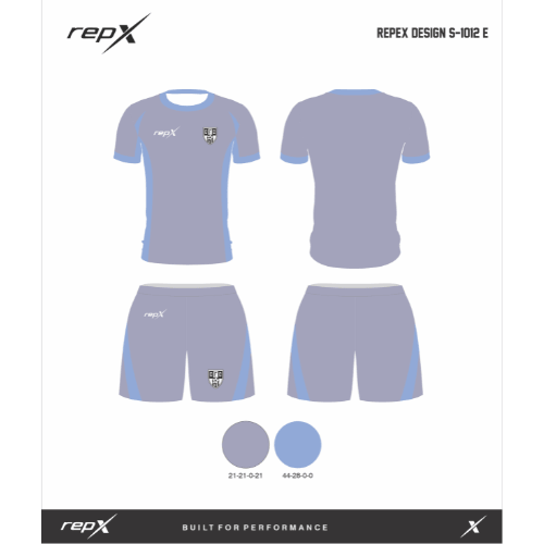 Premium Custom Soccer Jersey & Shorts Football Kit repX - DESIGN 3
