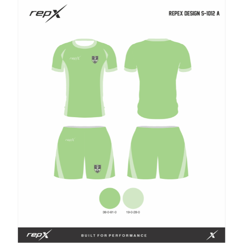 Premium Custom Soccer Jersey & Shorts Football Kit repX - DESIGN 3