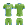 Light Green Football Jersey Kit | Custom Soccer Team Uniform Set ( HOME KIT )