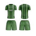 RepX Light Green Football Jersey Kit | Custom Soccer Team Uniform Set ( HOME KIT )