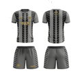 RepX Medium Grey Football Jersey Kit | Custom Soccer Team Uniform Set ( AWAY KIT )