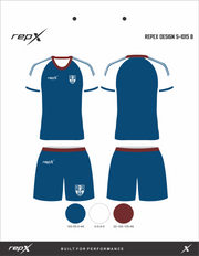 Premium Custom Soccer Jersey & Shorts Football Kit repX - DESIGN 5