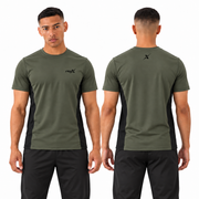Repx Elite Panel Tee - Olive Green