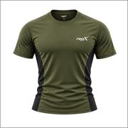 Repx Elite Panel Tee - Olive Green