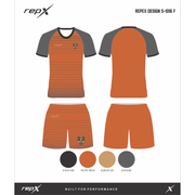 Premium Custom Soccer Jersey & Shorts Football Kit repX - DESIGN 6