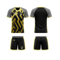 RepX Pastel Yellow Football Jersey Kit | Custom Soccer Team Uniform Set ( AWAY KIT )
