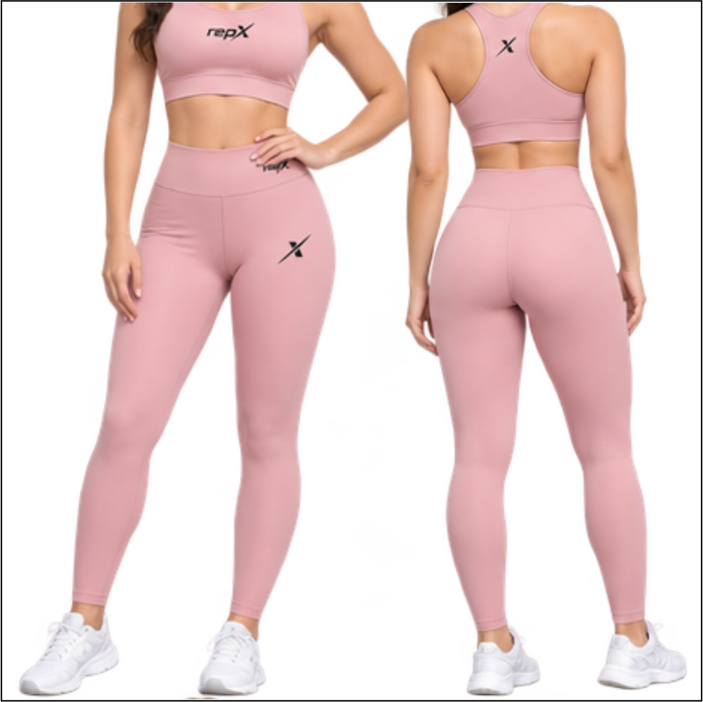 Repz Shaped Leggings- Pink