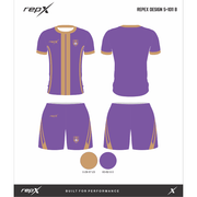 Premium Custom Soccer Jersey & Shorts Football Kit repX - DESIGN 2