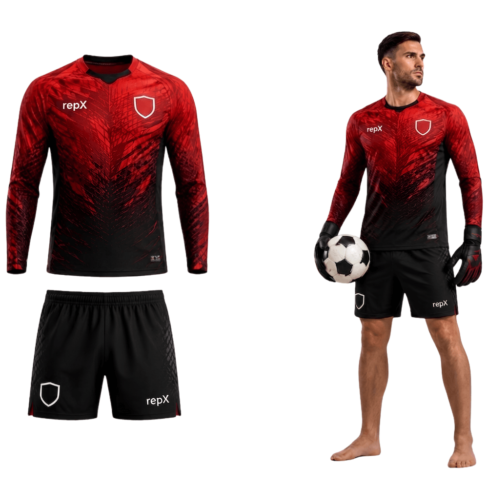 Adult Long Sleeve Goalkeeper Football Kit