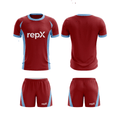Red Football Jersey Kit | Custom Soccer Team Uniform Set ( HOME KIT )