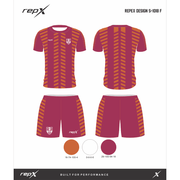 Premium Custom Soccer Jersey & Shorts Football Kit repX - DESIGN 8