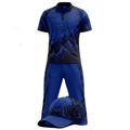 RepX Royal Blue Black Cricket Kit | Custom Cricket Team Uniform | Premium Cricket Jersey & Trousers