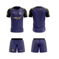 RepX Royal Purple Football Jersey Kit | Custom Soccer Team Uniform Set ( HOME KIT )