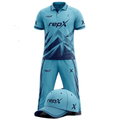 RepX Sea Blue Navy Cricket Kit | Custom Cricket Team Uniform | Premium Cricket Jersey & Trousers