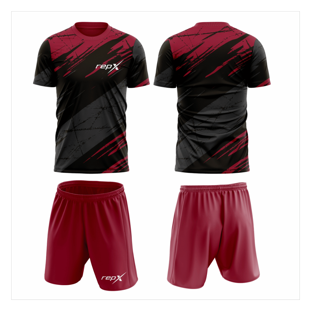 Custom Football Kit – Men's Soccer Jersey & Shorts Set - 48
