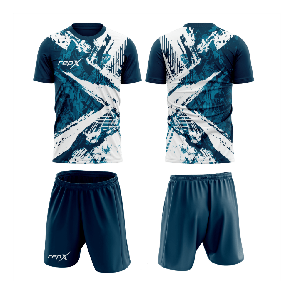 Custom Football Kit – Men's Soccer Jersey & Shorts Set- 13