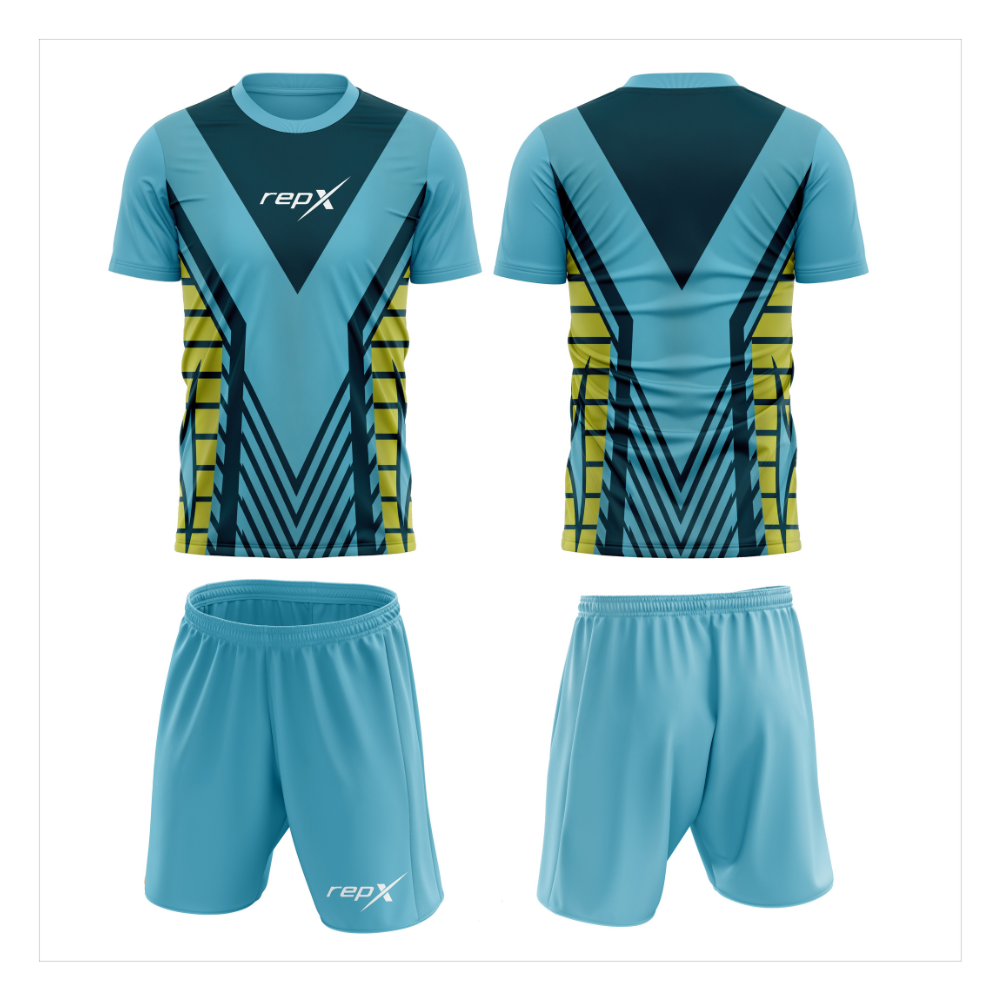 Custom Football Kit – Men's Soccer Jersey & Shorts Set - 31