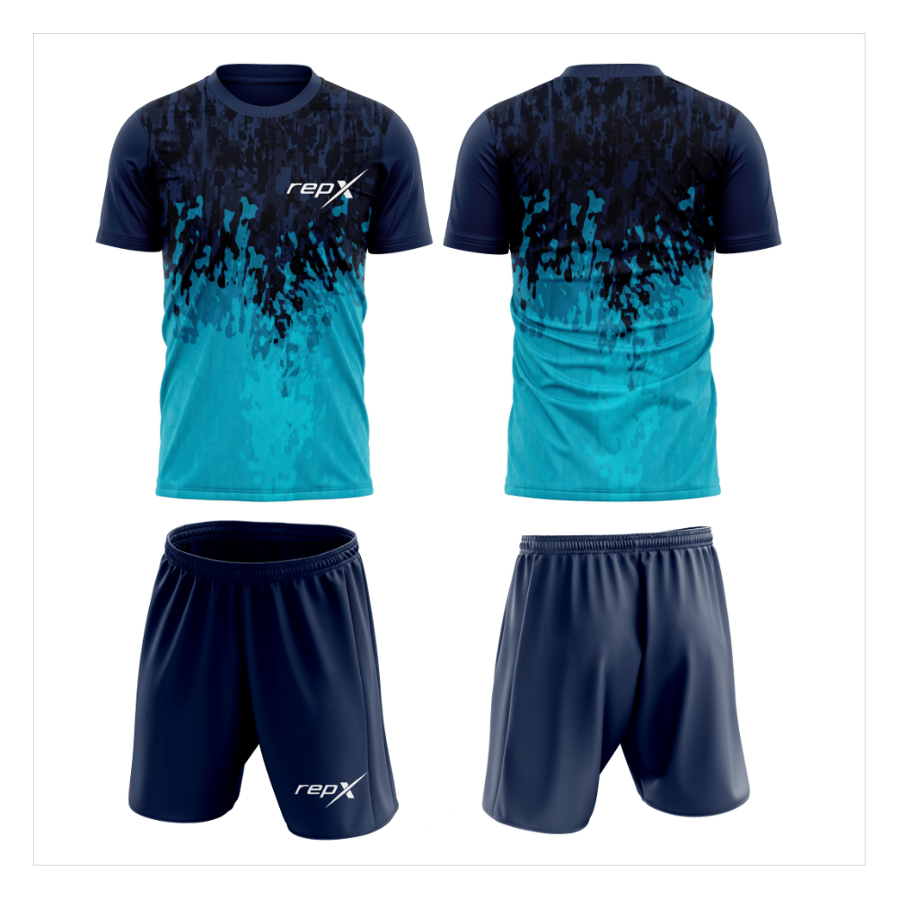 Custom Football Kit – Men's Soccer Jersey & Shorts Set - 34