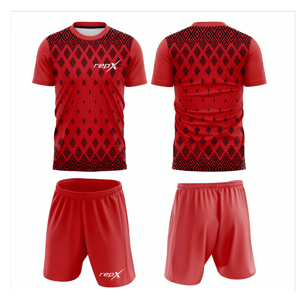 Custom Football Kit – Men's Soccer Jersey & Shorts Set - 07