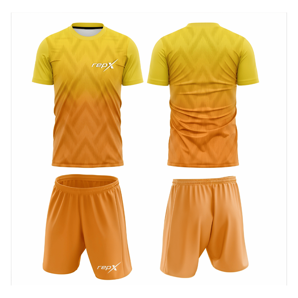 Custom Football Kit – Men's Soccer Jersey & Shorts Set - 04