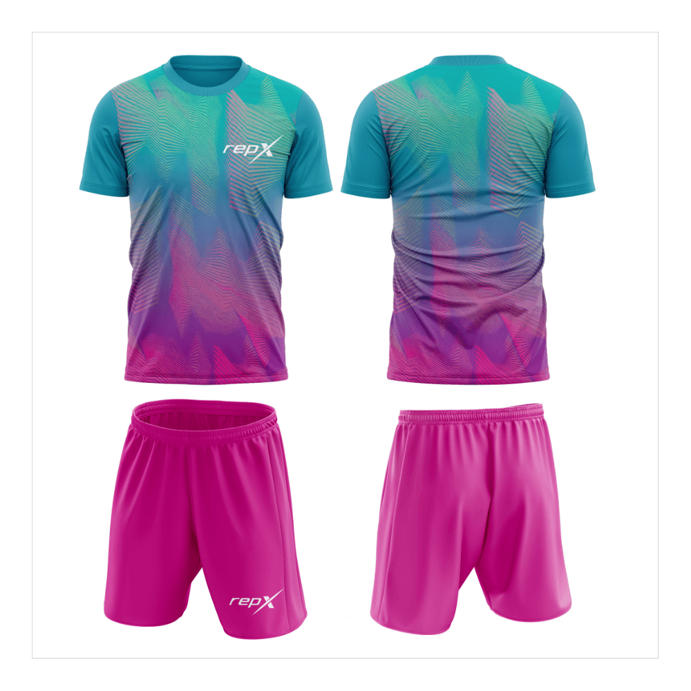 Custom Football Kit – Men's Soccer Jersey & Shorts Set - 18