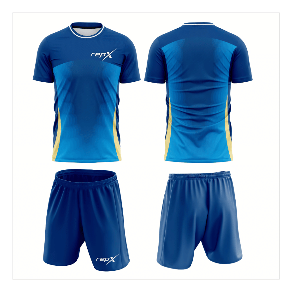 Custom Football Kit – Men's Soccer Jersey & Shorts Set - 02