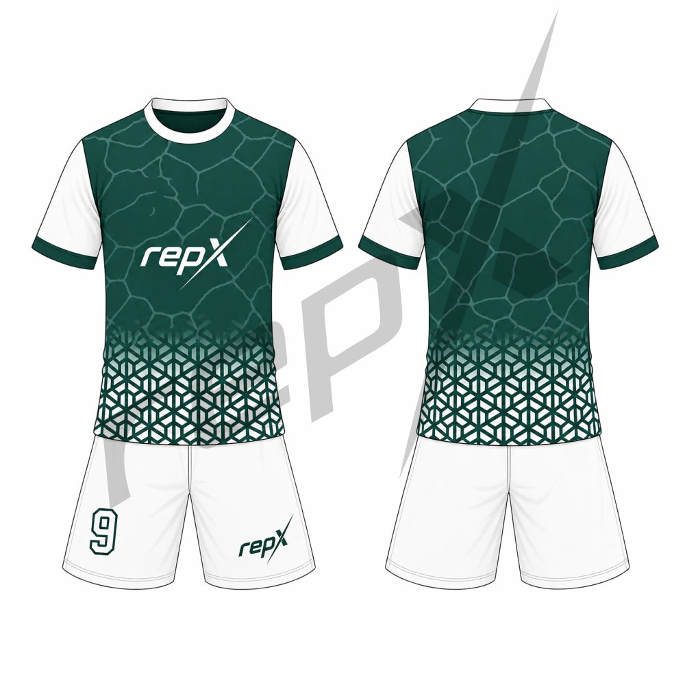 Men’s Football Kit Set – Performance Jersey & Shorts (005)