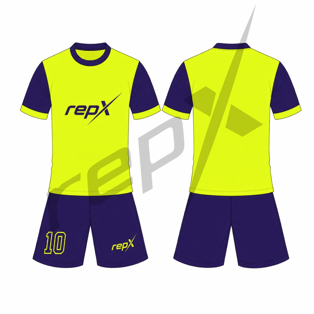 Men's Football Kit Set – Performance Jersey & Shorts (008)