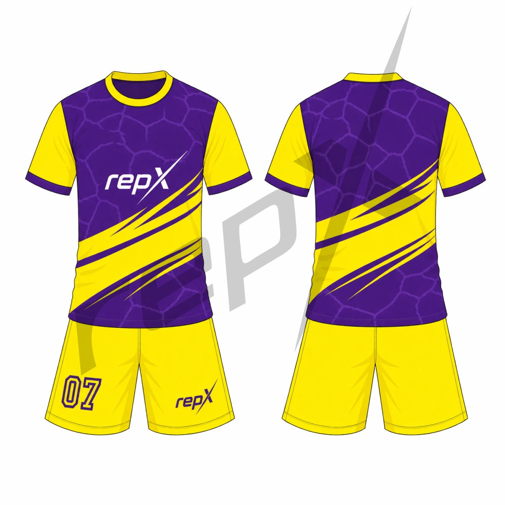 Men's Football Kit Set – Performance Jersey & Shorts (009)